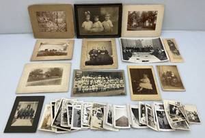 lot 74 image: Misc. Vintage And Antique Photos