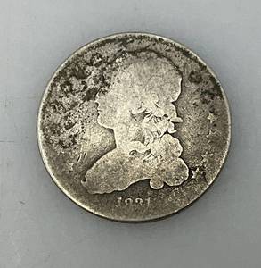 lot 89 image: 1831 Caped Quarter