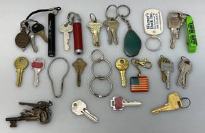 lot 147 image: Misc. Collectible Keys