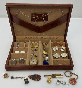 lot 177 image: Misc. Military Pins, Cufflinks And More