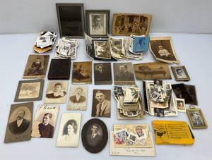 lot 192 image: Large Group of Vintage Photos