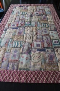 lot 105 image: Patchwork Area Rug