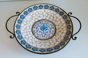 lot 40 image: Mosaic Decorative Bowl