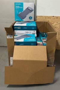 lot 16 image: pallet of Homedics home stretch motion mat lot of 20 ($4,700-5,000 retail value)