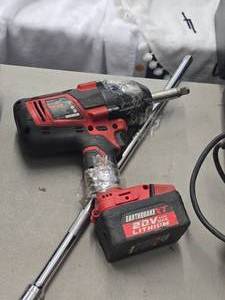 Earthquake XT 20V 12 Impact Wrench with Battery, Socket Extension