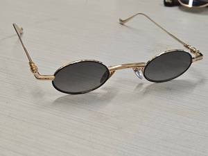 Chrome Hearts Luz Sunglasses - Gold Plated Frames - CE MBKGP 4128-133