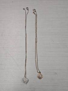 Lot of (2) Womens Necklaces 17 and 16