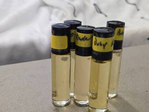 Lot of (5) Roll-On Perfumes - Baby Powder