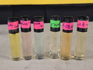 Lot of (6) Roll-On Perfumes - M.Obama (x2), Issy, Rihanna Kiss, Patti Labelle, Century