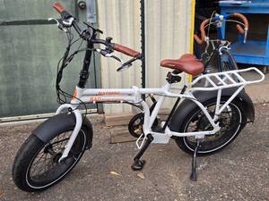Rad Mini Power Bike (Folding) Electric Bike - Front and Rear Disc Brakes, Rear Saddlerack