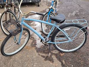 Huffy 24 Womens 1-speed Street Bike 19 Light Blue Frame