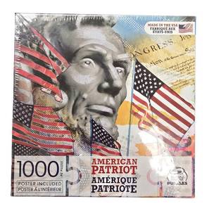lot 47 image: Spin Master Puzzles  American Patriot - 1000 piece w poster included