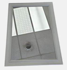 lot 70 image: Wrightsville Bathroom Mirror with Grey Finish
