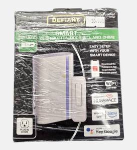 lot 79 image: Defiant Smart Push Button Doorbell and Chime Kit