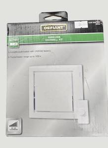 lot 80 image: Defiant Wireless Doorbell Kit, model 1008626453