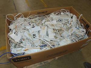 lot 11 image: Large Lot Clover Power Adapter And Clover Power Station Hubs 170 lb