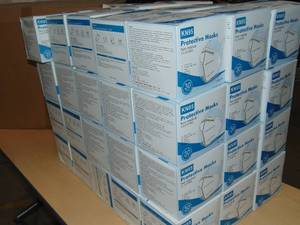 lot 13 image: 1800 Pack  KN 95 Masks  60 Boxes of 30