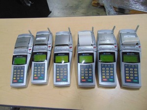 lot 34 image: 6 Piece Lot of Exadigm Mate Plus Credit Card Terminals T300010.000