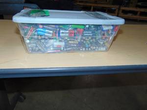 lot 39 image: 14 Pounds AAA Batteries Over 500 Pair Of Batteries
