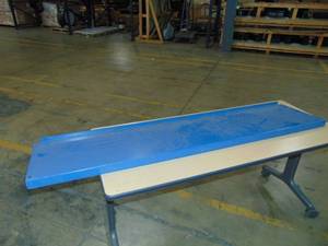 lot 49 image: Lot of Six 69x 15  Heavy Duty Metal Shelves