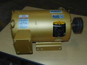 lot 54 image: 3 HP, Baldor Super E EM3218T-G  230460