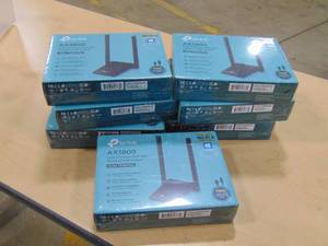 lot 59 image: 7 Pack TP-Link Archer AX1800 Wi-Fi 6 Gigabit Router - 1201 Mbps 5Ghz - OBN , Y2