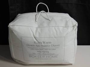 lot 35 image: Extra Warm Premium Down Alternative Duvet Comforter Insert - KingCal King - White  BOKSER HOME 810098936736