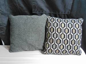 lot 43 image: 2 Pack  Pillows 19x19