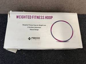 lot 33 image: Weighted Fitness Hoop