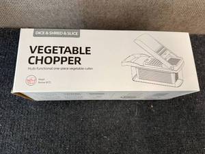 lot 88 image: Multi-Functional Vegetable Chopper