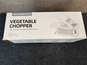 lot 89 image: Multi-Functional Vegetable Chopper