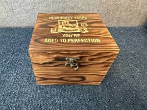 lot 91 image: Whiskey Glass, Rocks, And Coaster Set