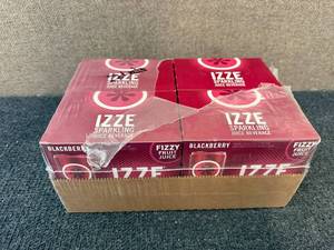 lot 133 image: 4 X 6Ct Packs Of Izze Sparkling Blackberry Juice