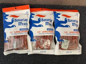 lot 198 image: 3 Bags Of Bavarian Meats Meat Sticks