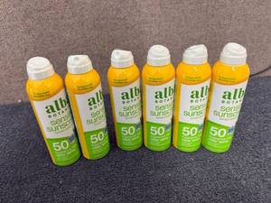 lot 310 image: 6 Bottles Of Alba Botanical 50 Spf Sunscreen