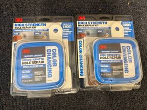 lot 30 image: Color Changing 3M Hole Patching