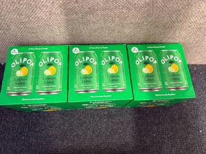 lot 97 image: 3 X 6Ct Packs Of Lemon Lime Olipop