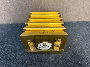 lot 143 image: 6 Packs of Ferrero Rocher Chocolates