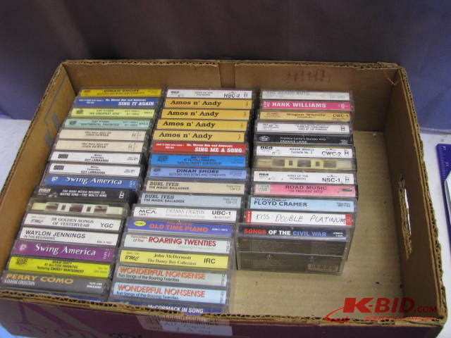 lot 20 image: Cassette tapes