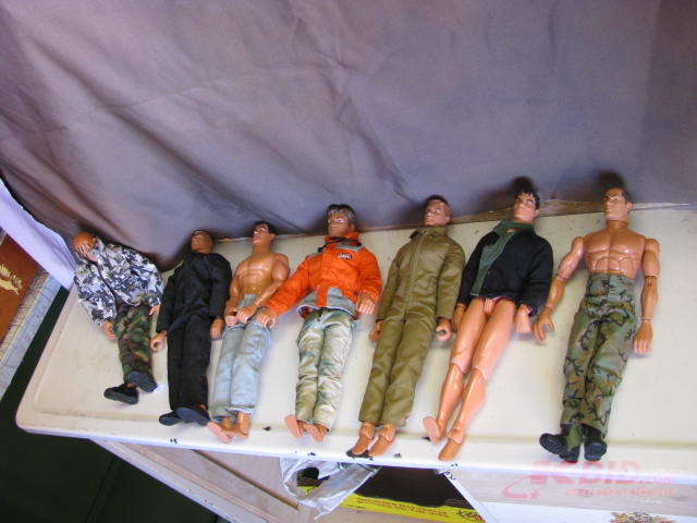 lot 29 image: GI Joe action figures