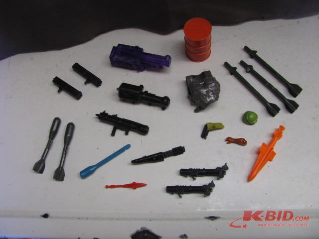 lot 34 image: toy weapons
