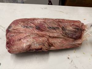lot 4 image: 6.95lbs Demkota Boneless Ribeye Roll-Frozen