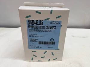 lot 12 image: MM. 6lbs Peanut Brittle Crunch wSprinkles(like DQ Crunch Cone)