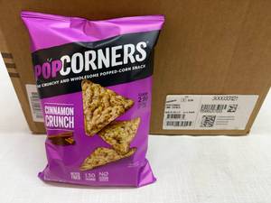 lot 56 image: MM. 18x 3oz PopCorners-Cinnamon Crunch