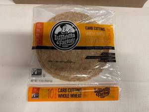 lot 230 image: 10x 10ct Carb Cutting Whole Wheat Tortillas