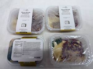 lot 380 image: 4x Cheese Ravioli Primavera Meals