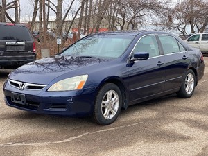 lot 16 image: 2006 HONDA ACCORD EX WLEATHER (NO RESERVE)