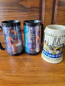 lot 49 image: 2 Snap-On Collector Cups and Gerz German Stein