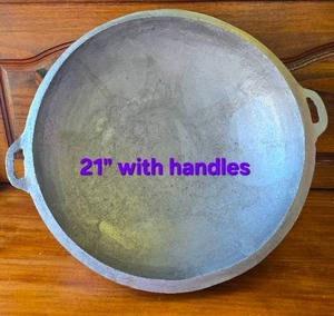 lot 76 image: 21  Aluminum Pan Very Heavy