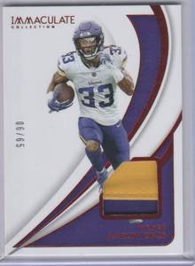 lot 16 image: 2024 Aaron Jones Panini Immaculate Patch #665